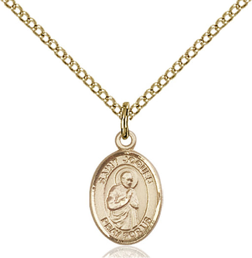 Gold-Filled Saint Isaac Jogues Necklace Set