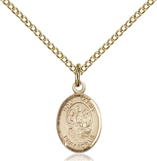 Gold-Filled Holy Family Necklace Set
