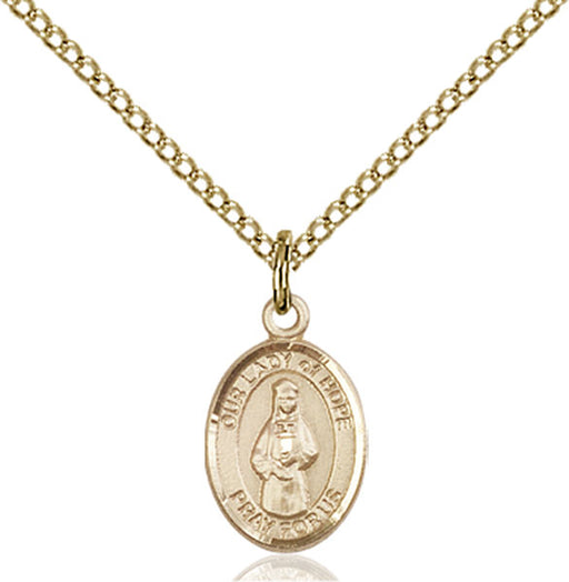 Gold-Filled Our Lady of Hope Necklace Set
