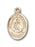 14K Gold OUR LADY of Mount Carmel Pendant