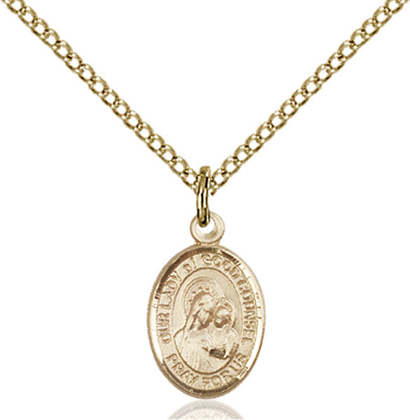 Gold-Filled Our Lady of Good Counsel Necklace Set