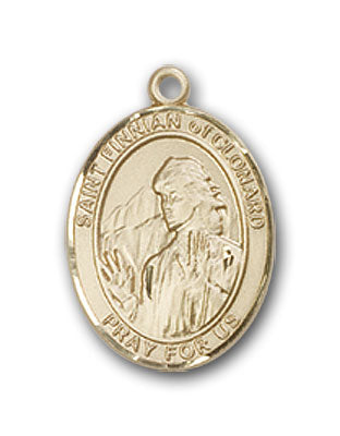 14K Gold Saint Finnian of Clonard Pendant