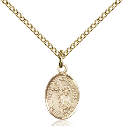 Gold-Filled Saint Paul of the Cross Necklace Set