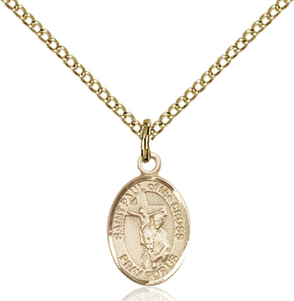 Gold-Filled Saint Paul of the Cross Necklace Set