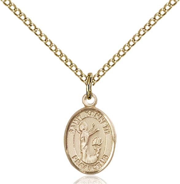 Gold-Filled Saint Kenneth Necklace Set
