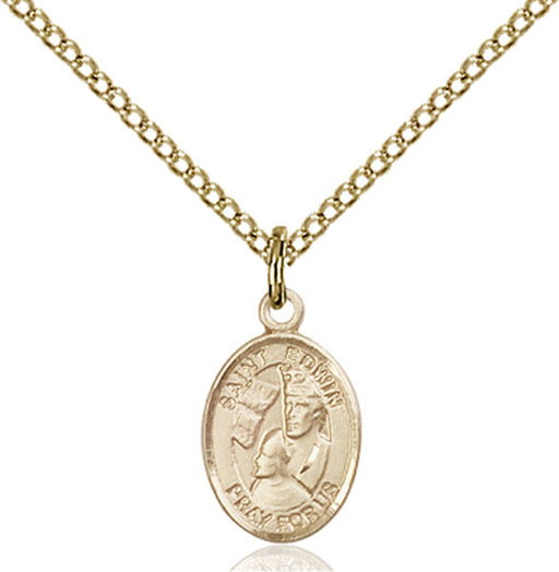 Gold-Filled Saint Edwin Necklace Set