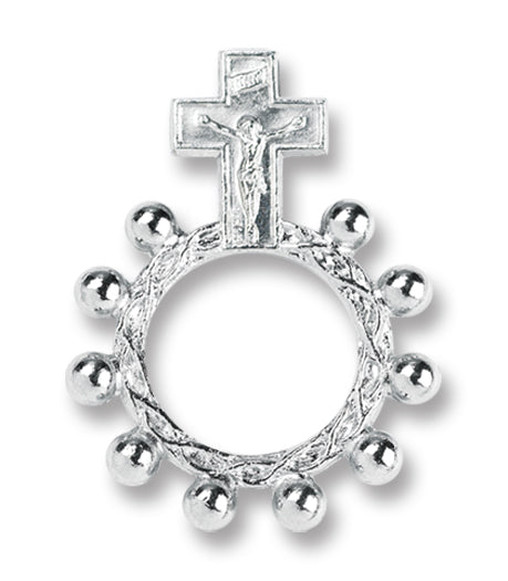 Silver Rosary Ring