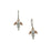 Rose Gold-Tone and Silver-Tone Angel Drop Earrings