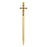 Gold-Tone Red Crystal Cross Pen