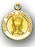 3/4-inch Solid 14kt. Gold Round Communion Medal with 14kt. Jump Ring Boxed