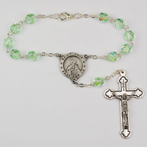 St Jude Auto Rosary Carded