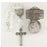 Saint Christopher Auto Rosary/Visor Set