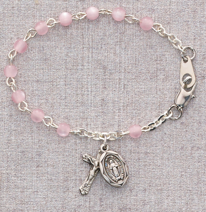 5 1/2-inch Pink Baby Bracelet