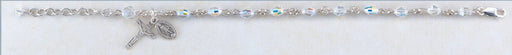 5x7mm Swarovski Crystal Rosary Bracelet