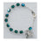 6 1/2-inch Youth Emerald Irish Bracelet