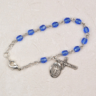 5 1/2-inch Blue Baby Bracelet