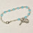5 1/2-inch Aqua Baby Bracelet