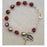 6 1/2-inch Garnet Bracelet