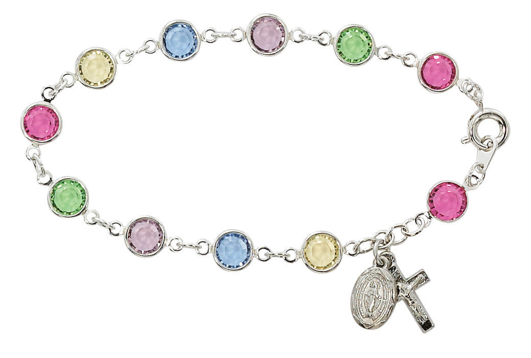 7.5-inch Multi Swarovski Bracelet