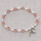 Rose/October Stretch Bracelet