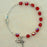 7 1/2-inch Red Holy Spirit Bracele