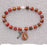 Red Our Lady of Guadalupe Stretch Bracelet