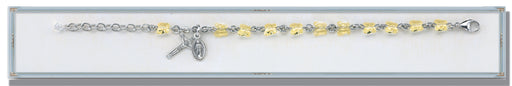 Jonquil Swarovski Crystal Butterfly Rosary Bracelet
