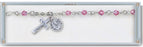4mm Amethyst Swarovski Crystal Bracelet