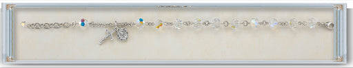 7mm Swarovski Crystal Rosary Bracelet