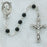 5MM Black Glass Rosary