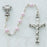 RF 5MM Pink Pearl Communion Rosary