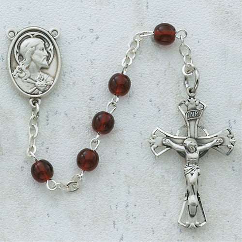 5MM Garnet Rosary