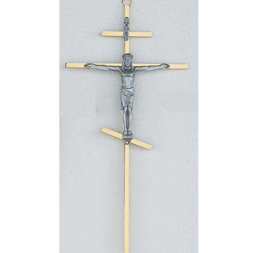 10-inch Sterling Silver Greek Crucifix