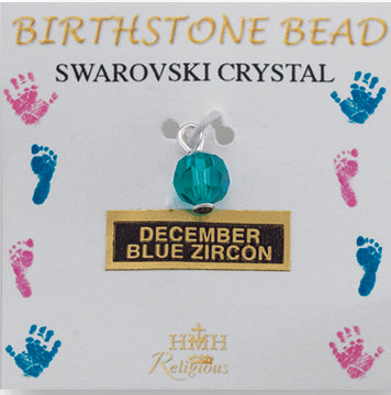 Round Swarovski Zircon Birthstones