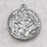 Pewter Saint Christopher Medal Necklace Set