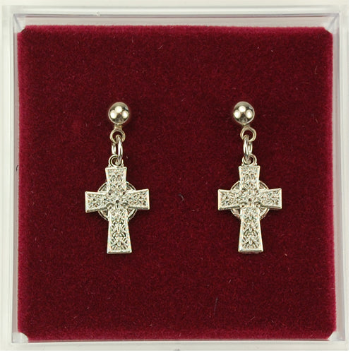 Rf Celtic Cross Earrings