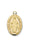 Gold over Sterling Silver Miraculous Medal