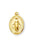 Gold over Sterling Silver Miraculous Medal