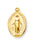 Gold over Sterling Silver Miraculous Medal