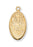 Gold over Silver Scapular with 18-inch Chain