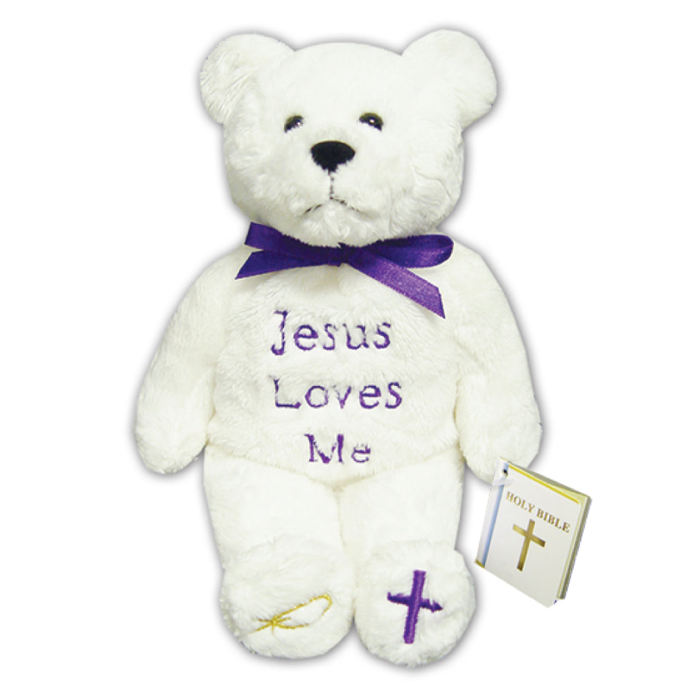 Jesus Loves Me Bear Holy Bear