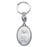Sterling Silver Key Chain with Christ the Teacher