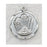 Sterling Silver Communion Medal 18-inch Chain