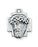 Sterling Silver Ecce Homo with 18-inch Chain