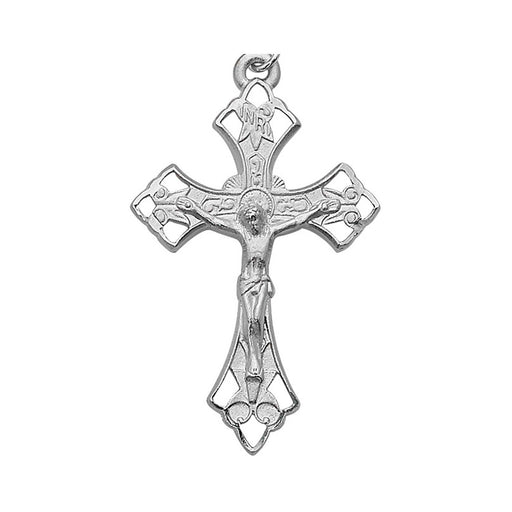 Sterling Silver Crucifix with 24-inch Chain