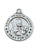 Sterling Silver Medal of Saint Francis Xavier 20-inch Chain - Engravable