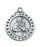 Sterling Silver Medal of Saint Gerard 20-inch Chain - Engravable