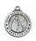 Sterling Silver Medal of Saint Martin De Porres 20 -inch Chain - Engravable