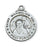 Sterling Silver Medal of Saint Max Kolbe 20Necklace Set-inch - Engravable