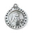 Sterling Silver Medal of Saint Therese 20-inch Chain - Engravable